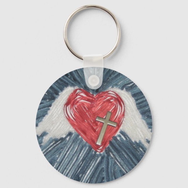 Power of Love! Keychain (Front)