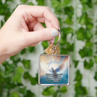 Power of Love Quotes Keychain