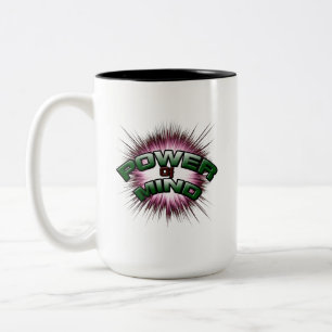 Power Of Mind Two-Tone Coffee Mug
