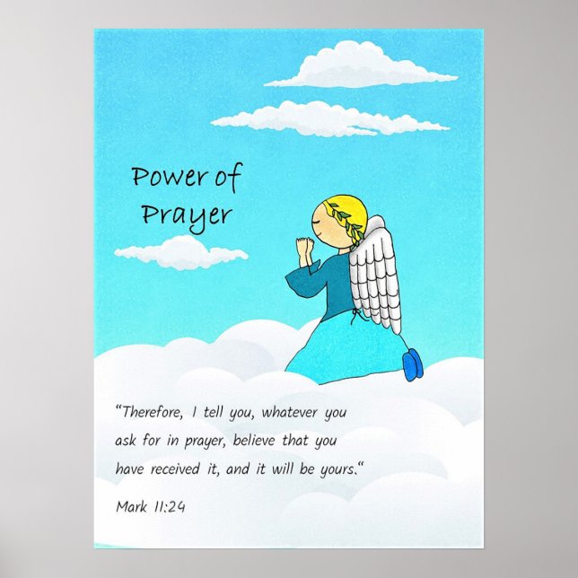 Power of Prayer Poster  (Front)