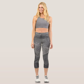 Power of steel construction Stainless Industrial Capri Leggings