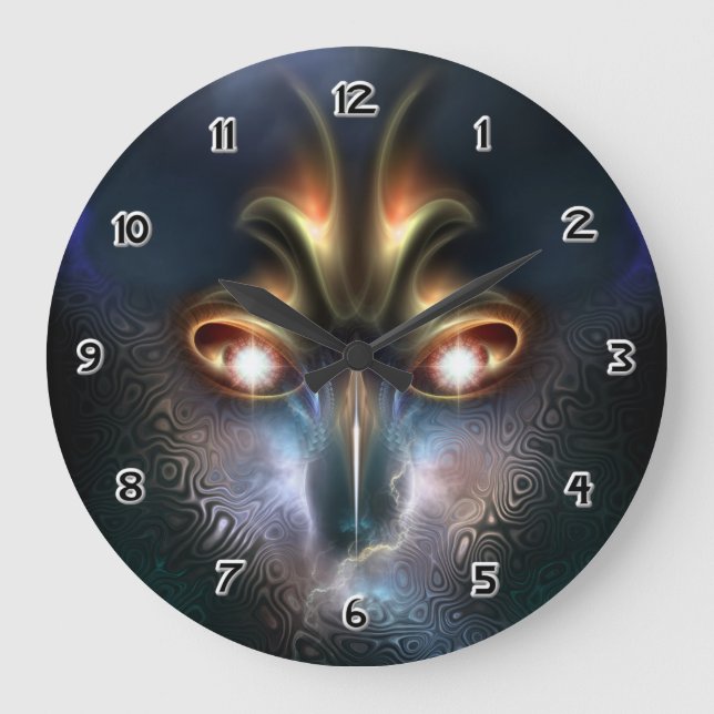 Power Of The All Seeing Wall Clock (Front)