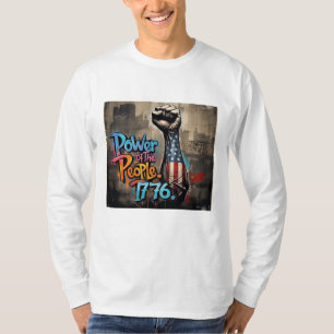 Power Of The People 1776 Fist Men's T-Shirt