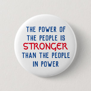 Power of the People 2 Inch Round Button