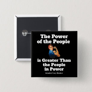 Power of the People Button