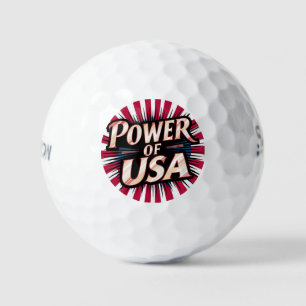 Power of USA Golf Ball - American