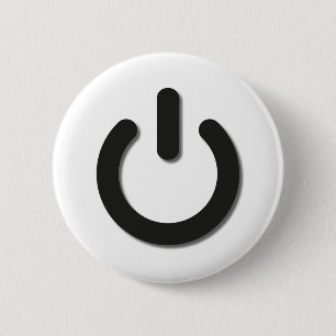 Power Off/On 2 Inch Round Button
