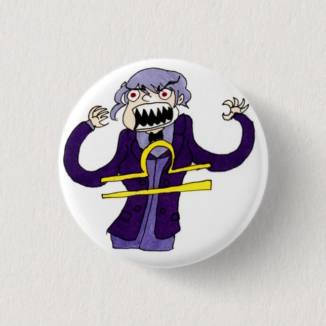 Power off the Libra 1 Inch Round Button (Front)