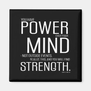 Power Over Your Mind Marcus Aurelius Stoic Philoso Magnet