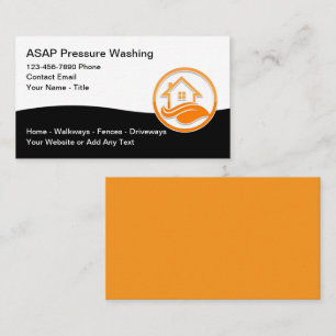 Power Pressure Washing Business Card