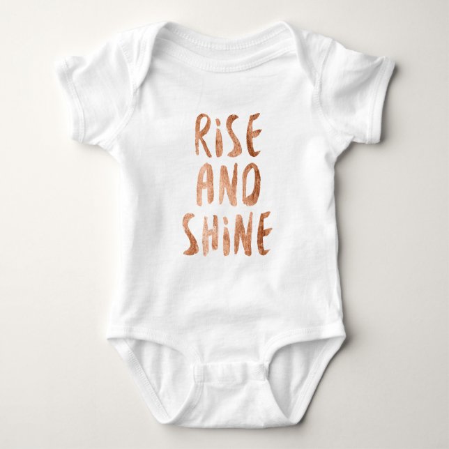 Power Quotes I Baby Bodysuit (Front)