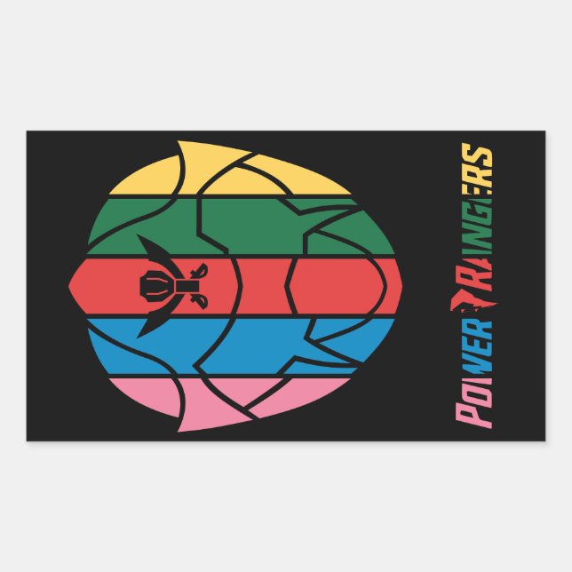 POWER RANGERS STICKER (Front)