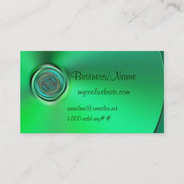Power Spin Business Card (Front)