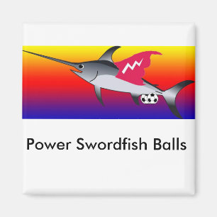 Power Swordfish Balls Magnet