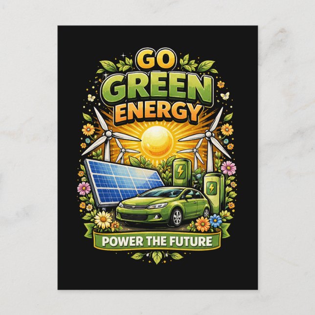 Power the Future Postcard (Front)