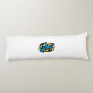 power through it body pillow