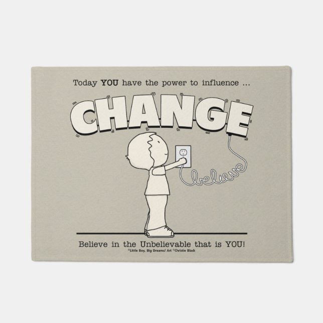Power To Change Doormat (Front)