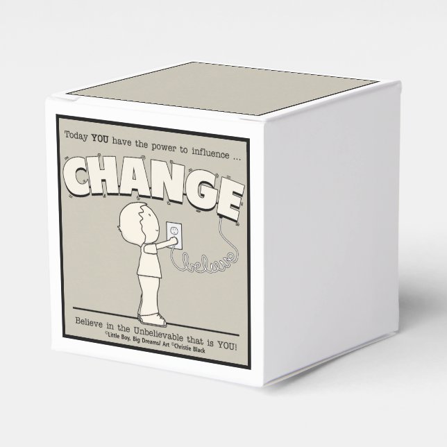 Power To Change Favor Box (Front Side)