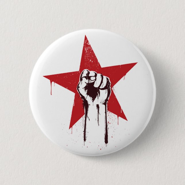 Power to the people 2 inch round button (Front)
