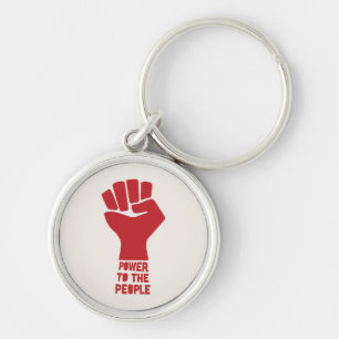 Power to the People Keychain