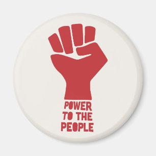 Power to the People Magnet