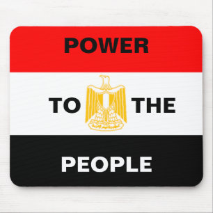 POWER TO THE PEOPLE MOUSE PAD