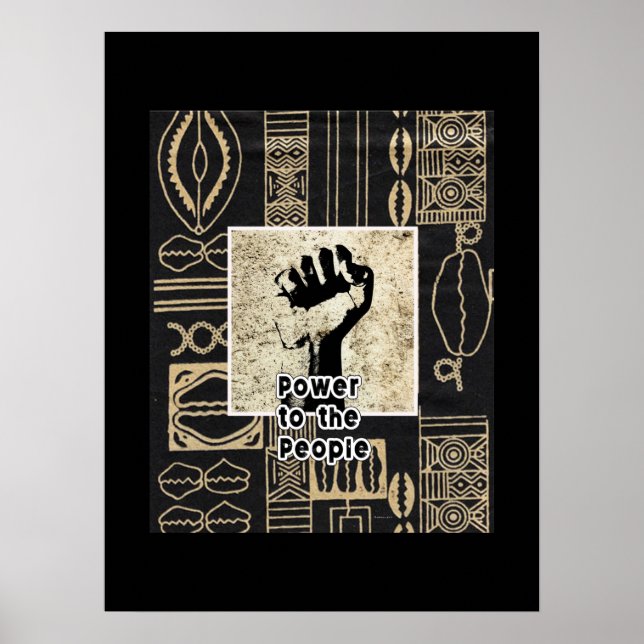 Power to the People Poster (Front)
