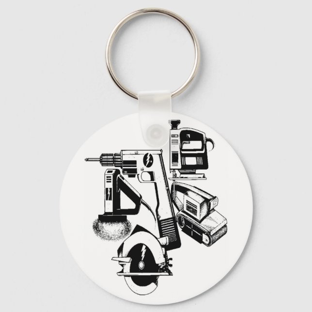 POWER TOOLS KEYCHAIN (Front)
