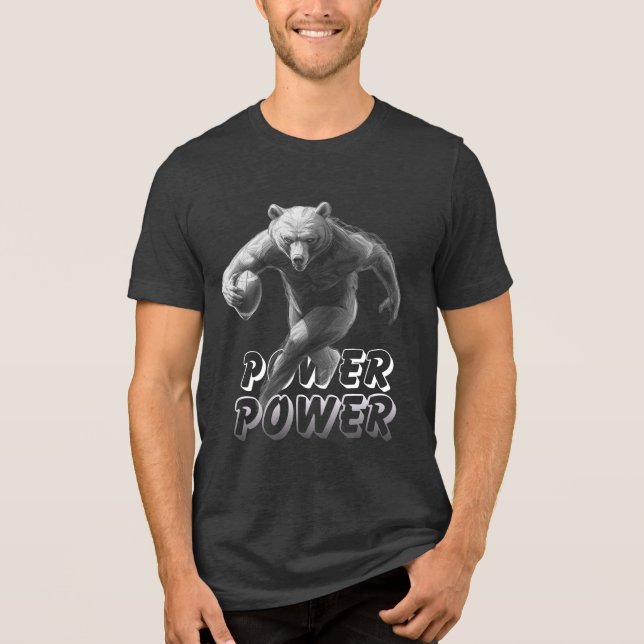 POWER  Tri-Blend SHIRT (Front)