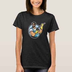Power Washer Guy Pressure Washer Carwash T-Shirt