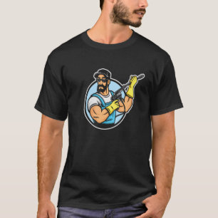 Power Washer Guy Pressure Washer Carwash T-Shirt