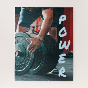 Power Weight Lifting Gym Health Jigsaw Puzzle