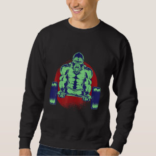 Power Workout Fitness Bodybuilding Beast Workout G Sweatshirt
