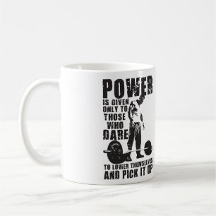 POWER - Workout Motivational Coffee Mug