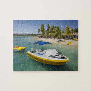 Powerboat and banana boat jigsaw puzzle