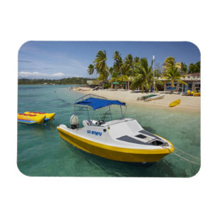 Powerboat and banana boat magnet