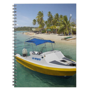Powerboat and banana boat notebook