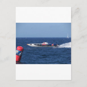 Powerboat Postcard