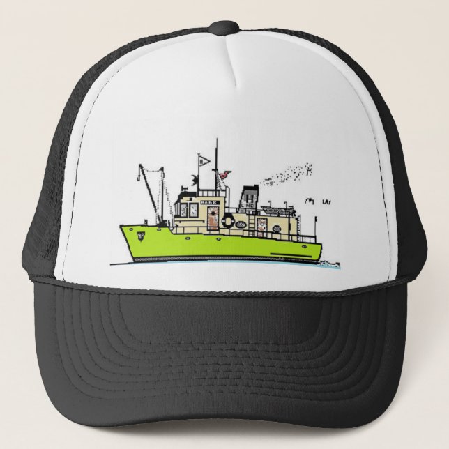 PowerBoat Trucker Hat (Front)