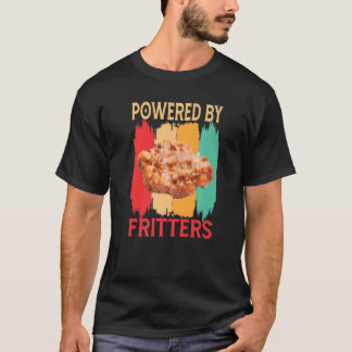 Powered By Apple Fritters Retro Apple Fritter T-Shirt