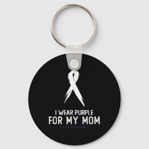 Powered By Autism _ Autism Awareness Graphic Keychain