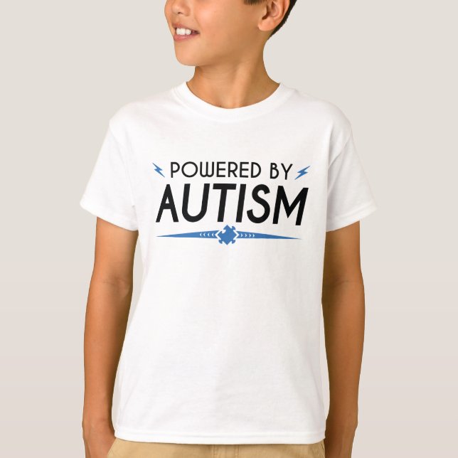 Powered By Autism T-Shirt (Front)