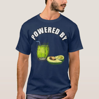 Powered by avocado 2 T-Shirt