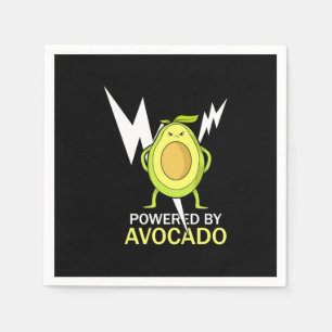Powered By Avocado Napkin