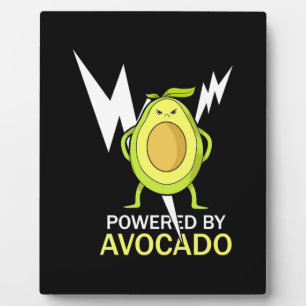 Powered By Avocado Plaque