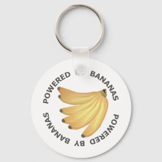 Powered By Bananas Keychain
