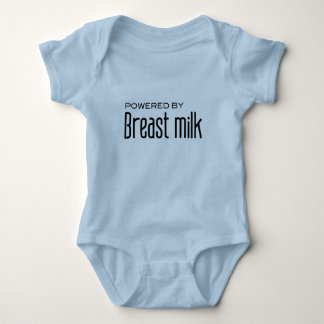 Powered by Breast milk Baby Bodysuit