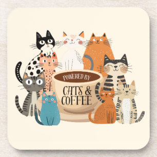 Powered by Cats and Coffee Coaster