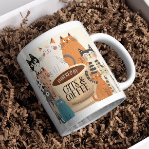 Powered by Cats and Coffee Mug