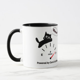 Powered by Cats & Coffe Mug